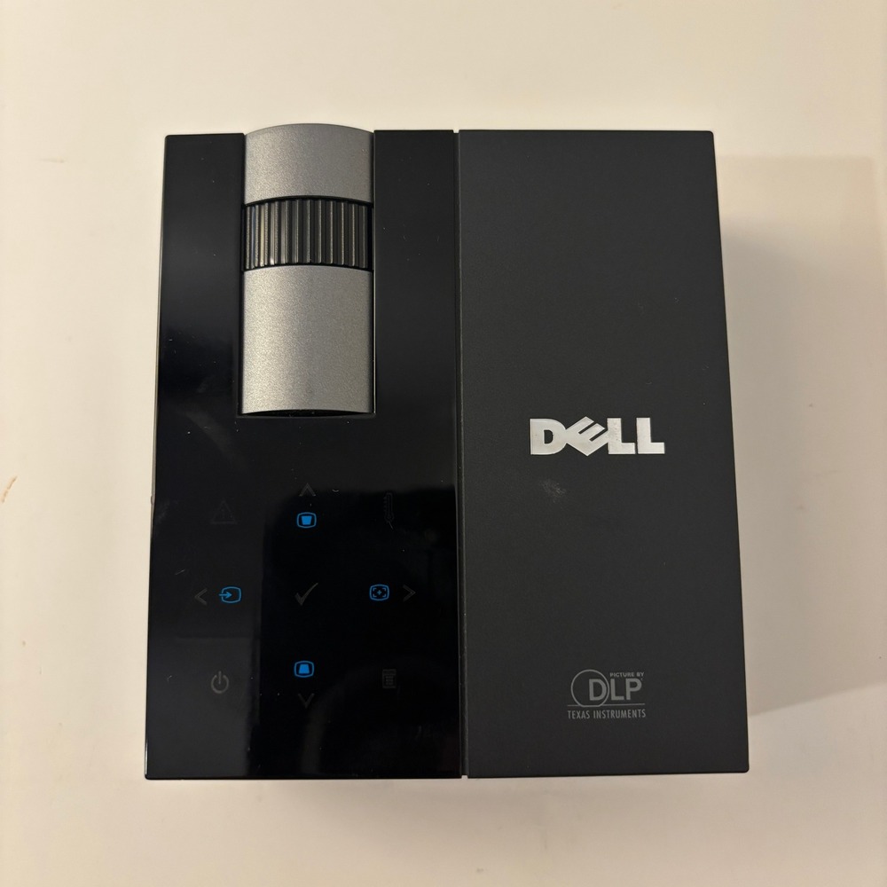 Dell M109S Micro DLP Projector Ultra Mobile Pocket Bundle w/ Power Cable Case